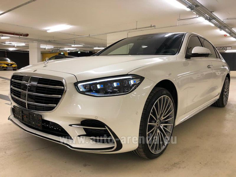 Buy Mercedes-Benz S 500 Long 4Matic AMG-LINE White in Monaco